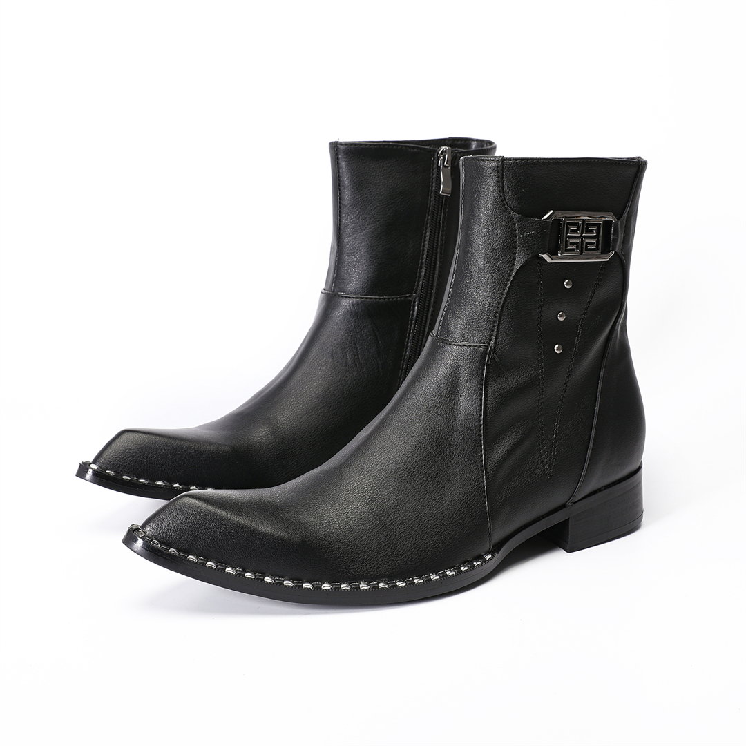 fashion black pointed toe men - Mens Fashion Dress Shoes avis et prix