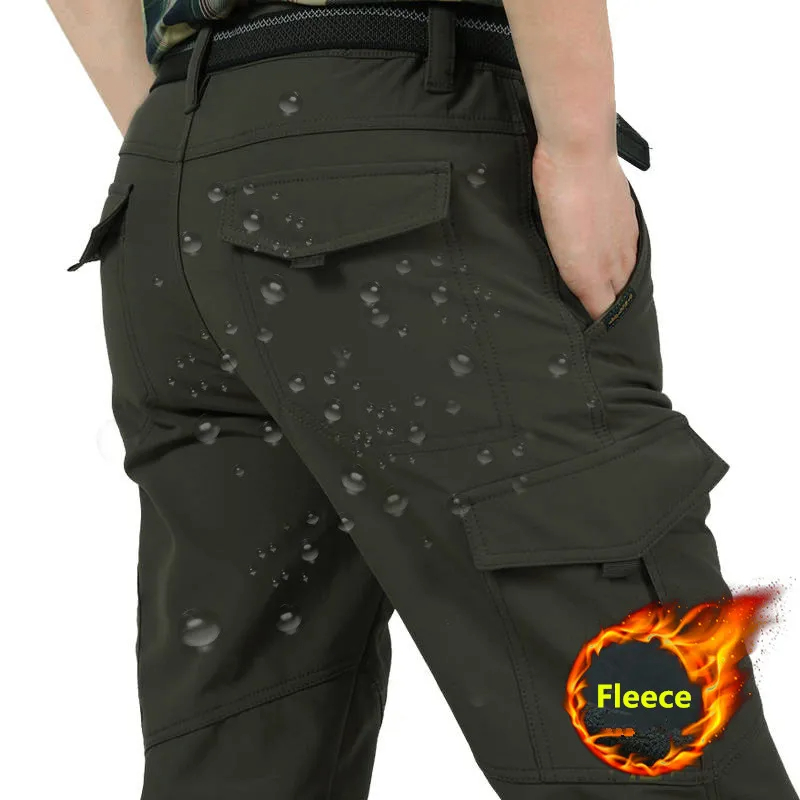 Winter Thick Pants Men Double  - Men'S Fashion Overalls avis et prix