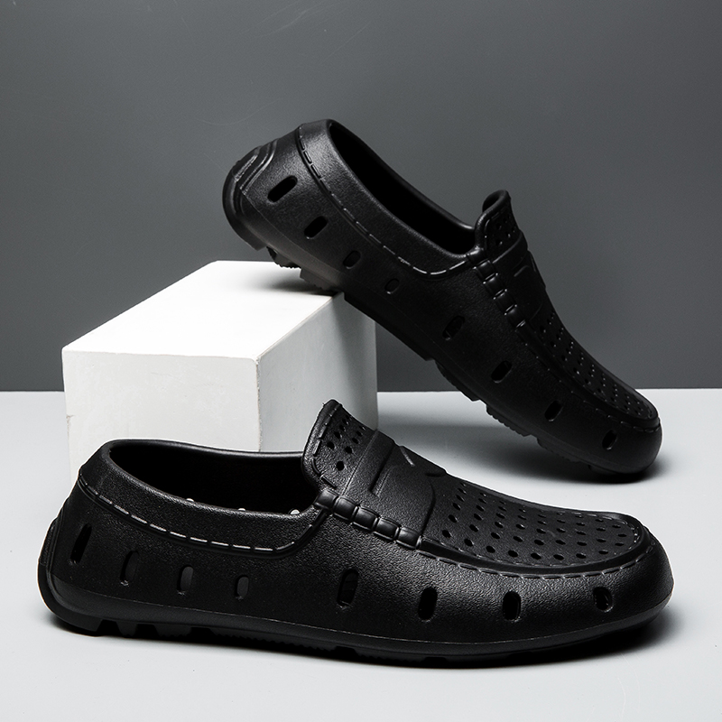 YUYIN Men's Eva Slippers Non-s - Suede Loafers Men avis et prix