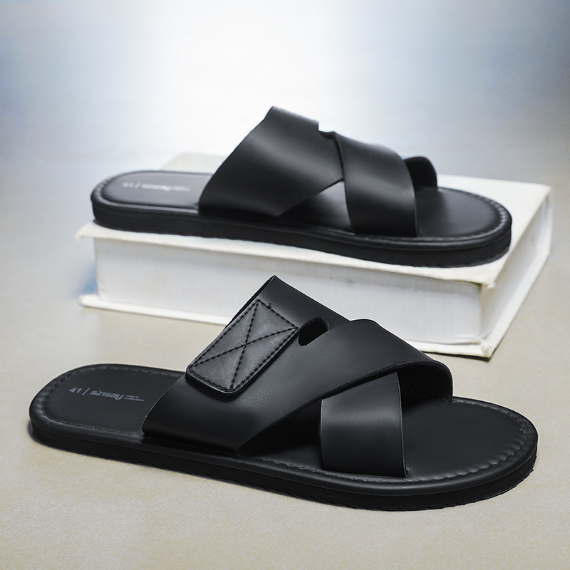 Men's slippers 2026 new summer - Graphic Tee Oversized avis et prix