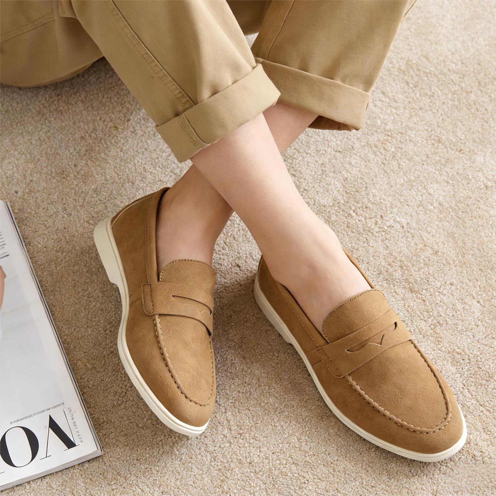 Men's Breathable Loafers Fashi - Suede Loafers Men avis et prix
