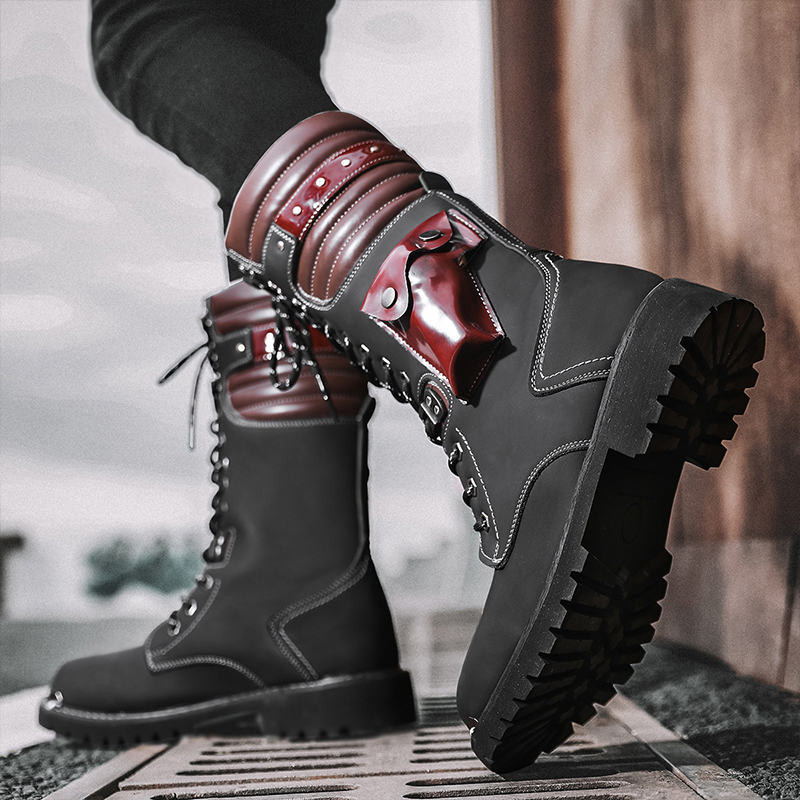 Men's high top motorcycle boot - Men'S Fashion For 45 Years Old avis et prix