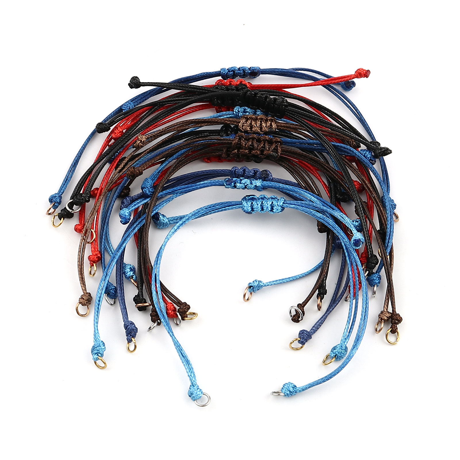 5pcs Multicolor Polyester Brai - Men'S Fashion Necklaces avis et prix