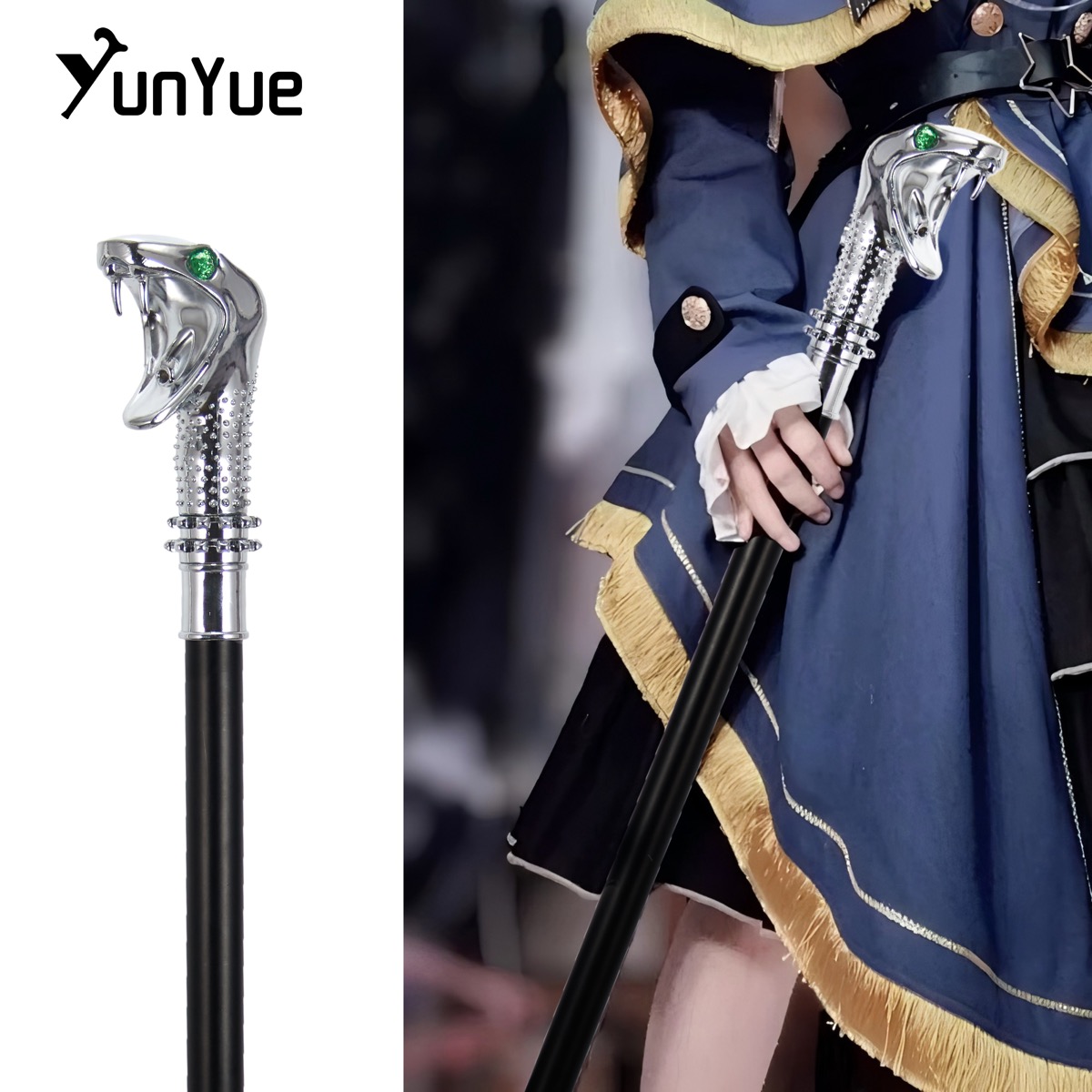 White Luxury Snake Handle Fash - Men'S Fashion Tips avis et prix