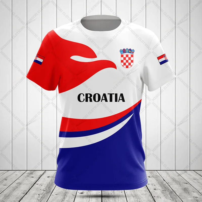 Croatia Emblem Skull Graphic C - Graphic Tee Oversized avis et prix