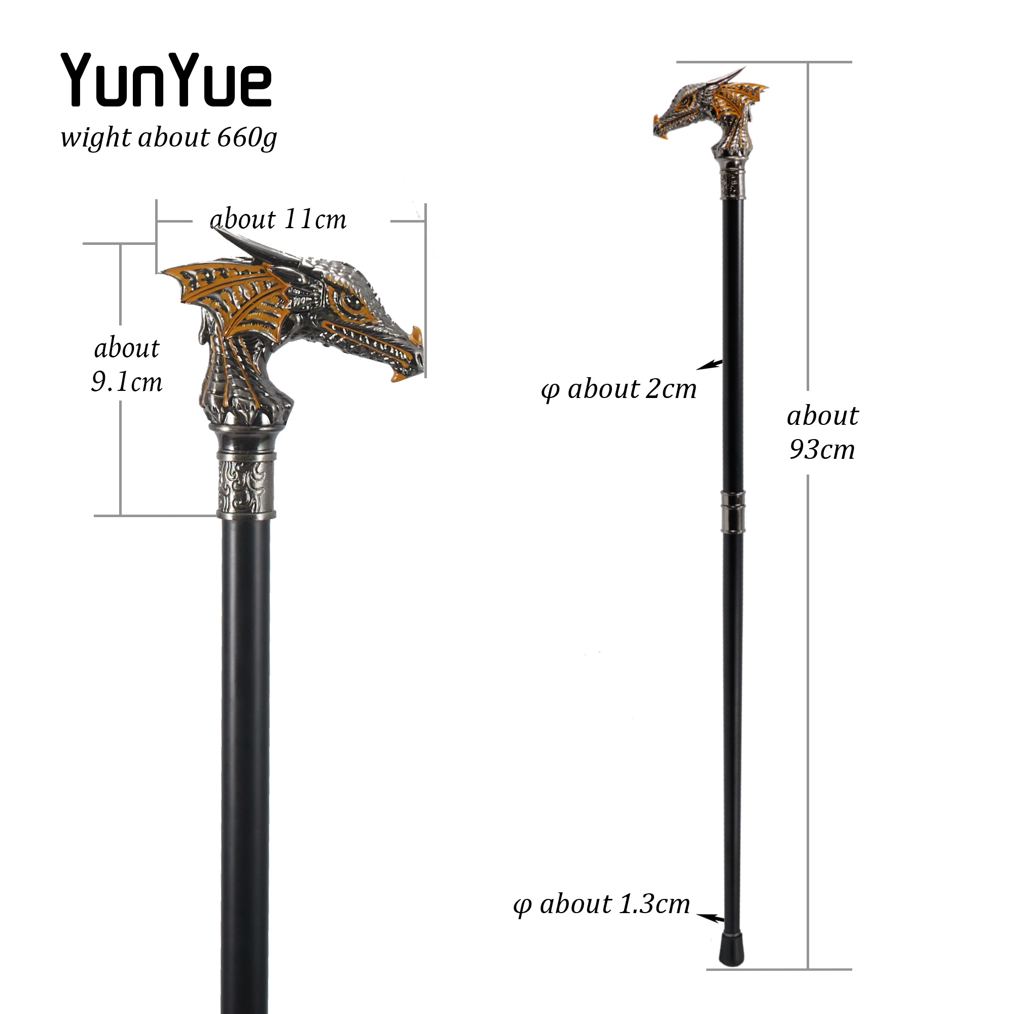 Luxury Gold Dragon Handle Fash - Men'S Fashion Tips avis et prix