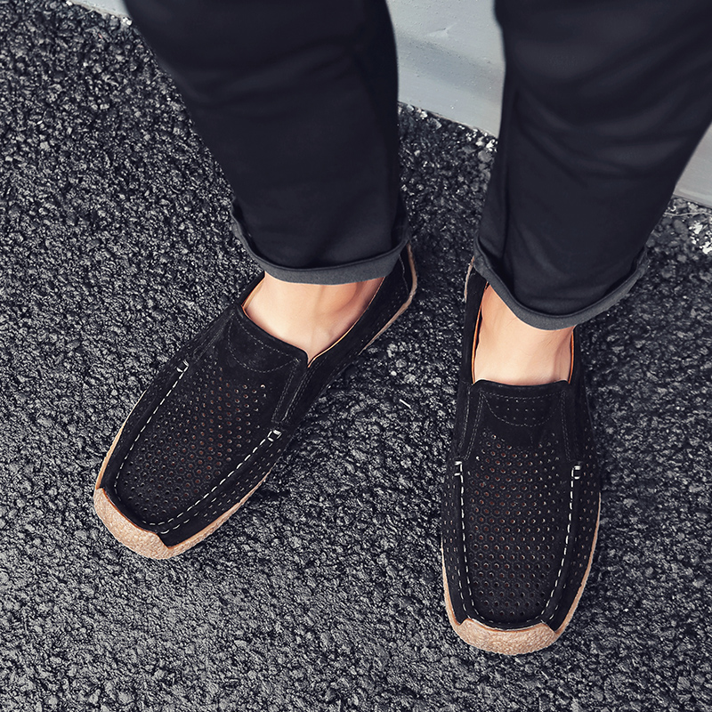 Men Loafers High-quality Slip  - Suede Loafers Men avis et prix