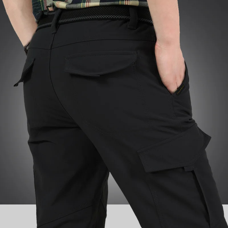 Winter Thick Pants Men Double  - Men'S Fashion Overalls avis et prix