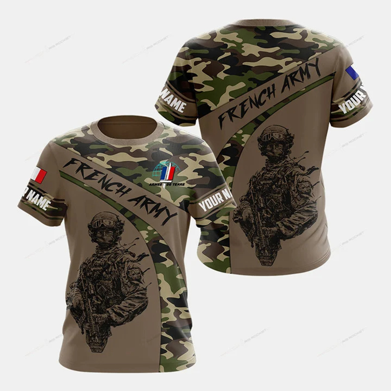 Customized Summer France Flag  - Graphic Tee Oversized avis et prix