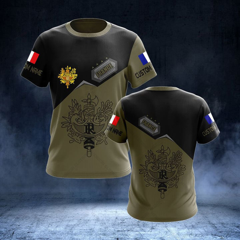 Customized Summer France Flag  - Graphic Tee Oversized avis et prix