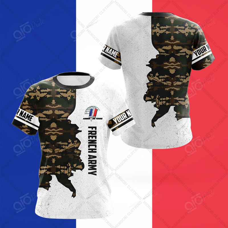 Customized Summer France Flag  - Graphic Tee Oversized avis et prix