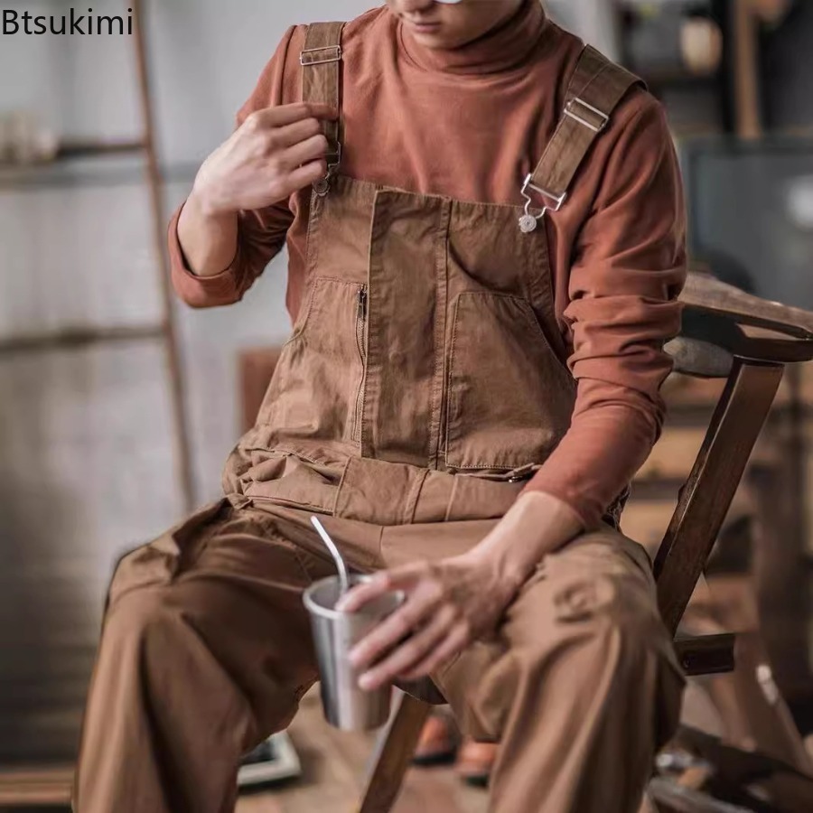 2026 Men's Retro Cotton Relaxe - Men'S Fashion Overalls avis et prix