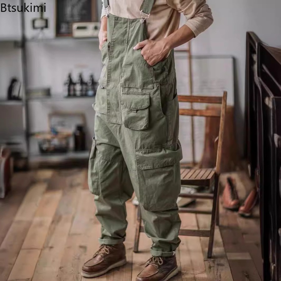 2026 Men's Retro Cotton Relaxe - Men'S Fashion Overalls avis et prix