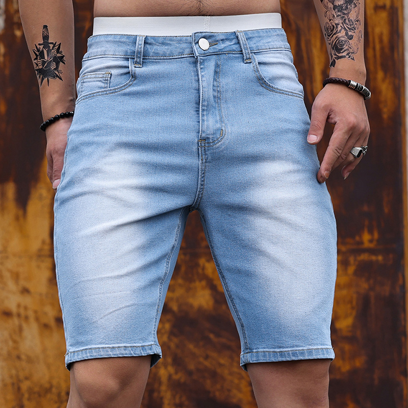 2026 Mens Stretch Denim Shorts - Men'S Fashion Overalls avis et prix