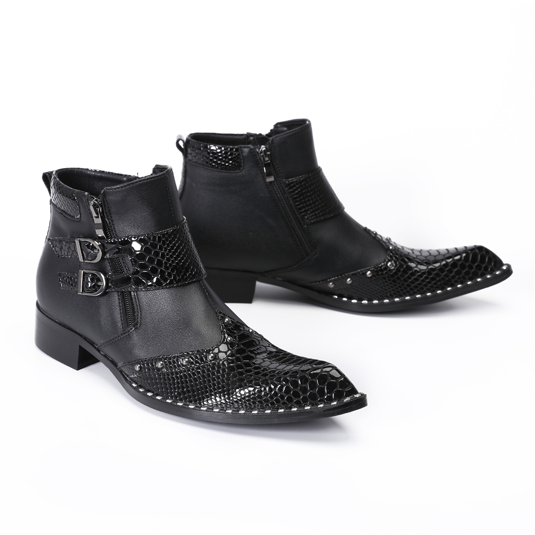 fashion rivets pointed toe men - Mens Fashion Dress Shoes avis et prix