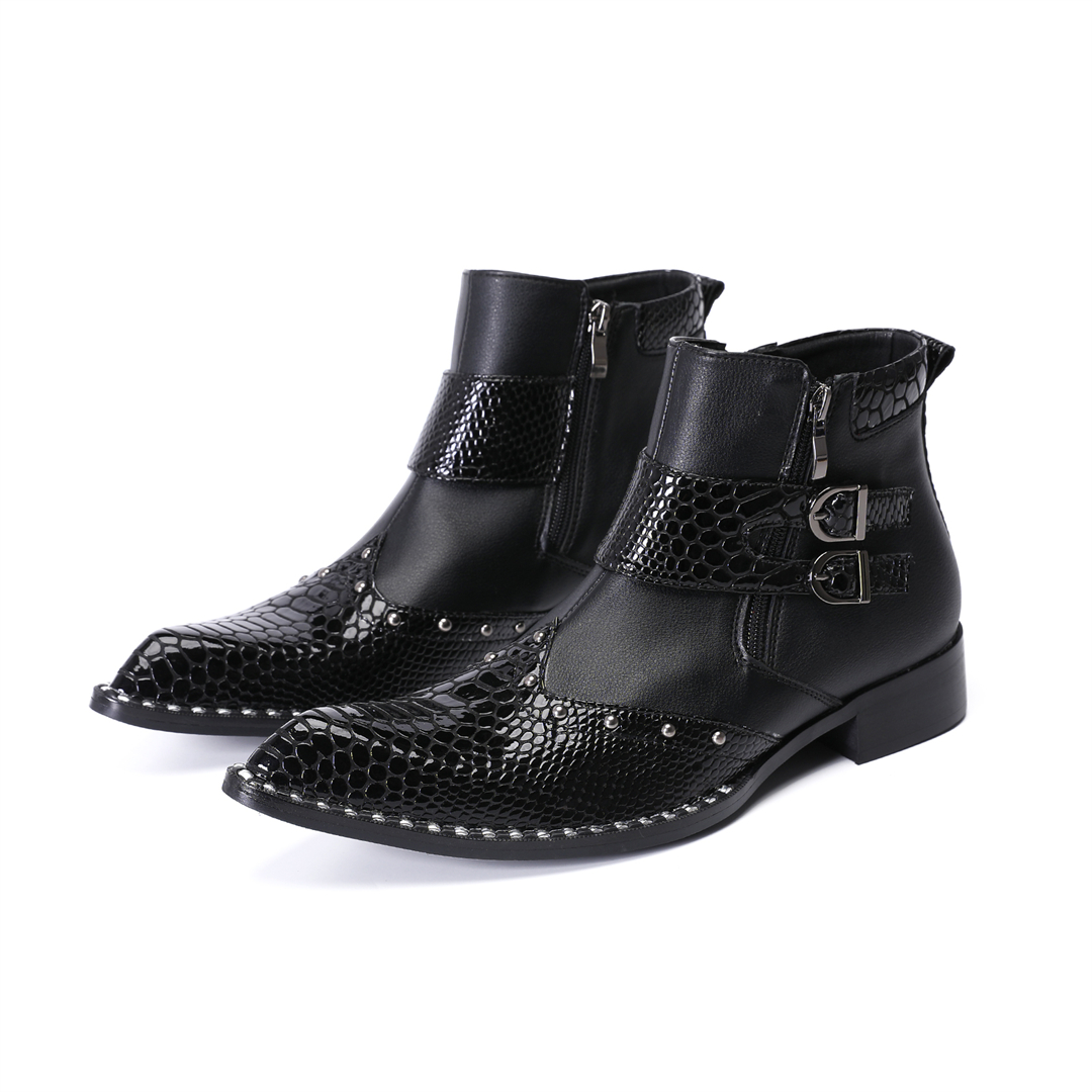 fashion rivets pointed toe men - Mens Fashion Dress Shoes avis et prix