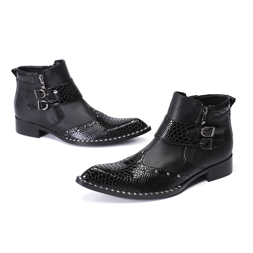 fashion rivets pointed toe men - Mens Fashion Dress Shoes avis et prix