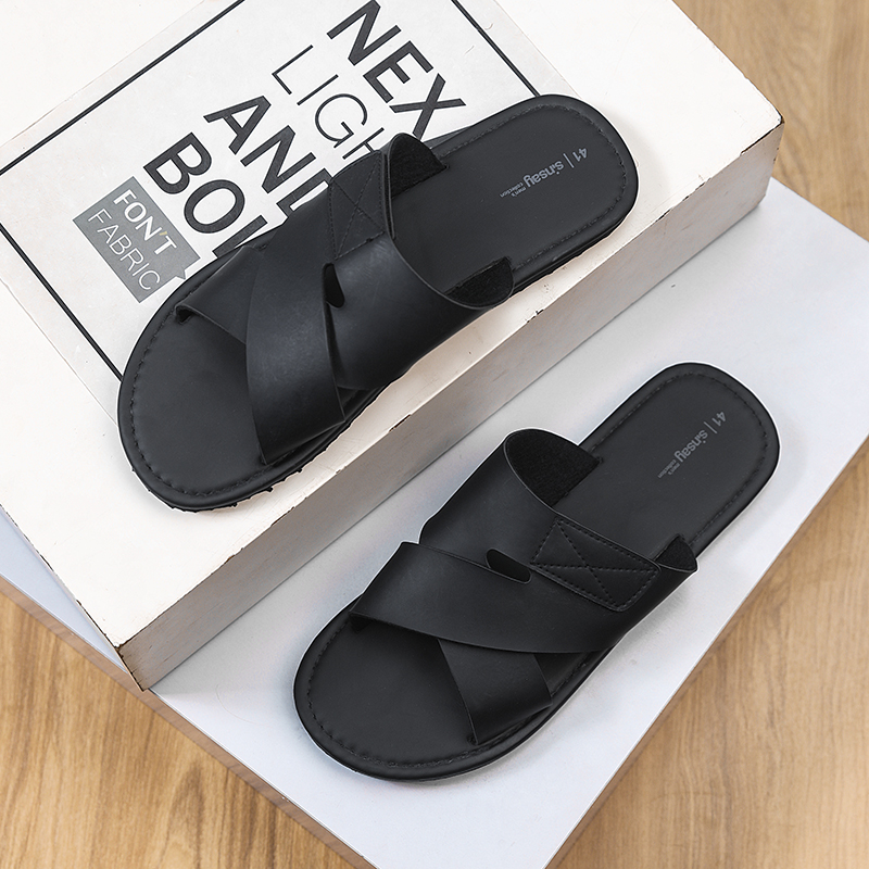 Men's slippers 2026 new summer - Men Fashion Korean Style avis et prix