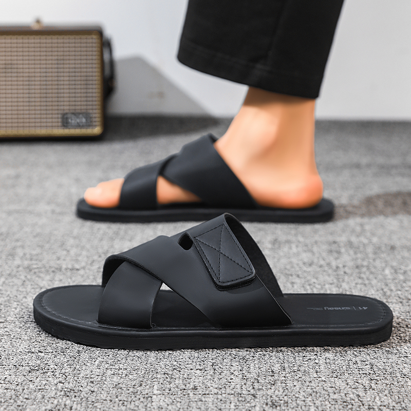 Men's slippers 2026 new summer - Men Fashion Korean Style avis et prix