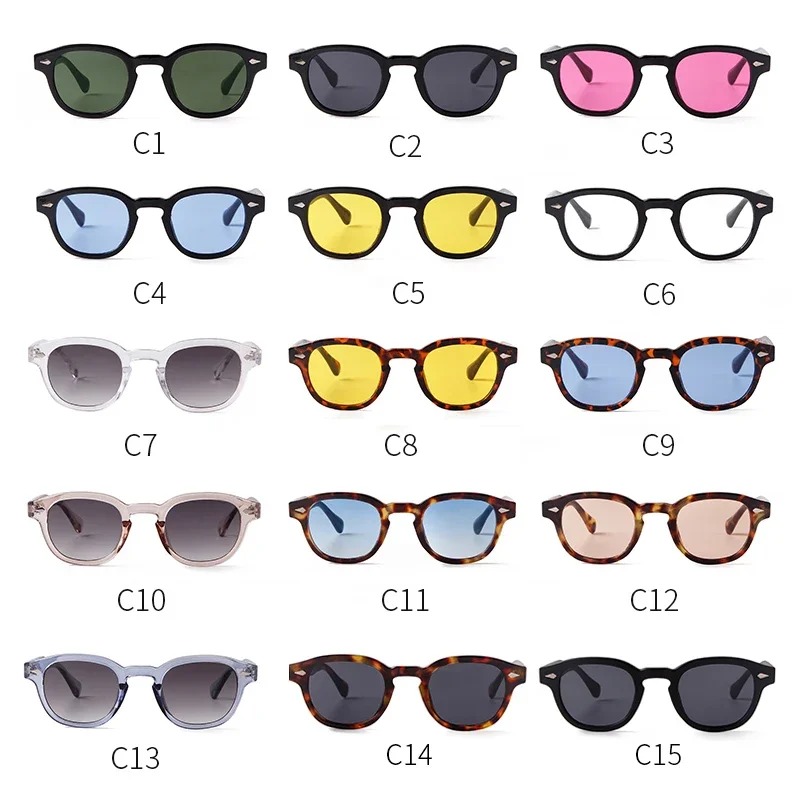 Vintage Round Sunglasses Women - Men'S Fashion Round Glasses avis et prix