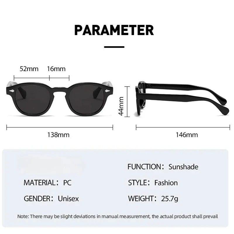 Vintage Round Sunglasses Women - Men'S Fashion Round Glasses avis et prix