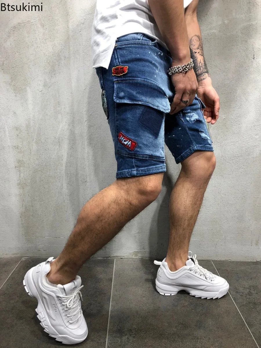 2026 Men's Summer Short Jeans  - Men'S Fashion Overalls avis et prix