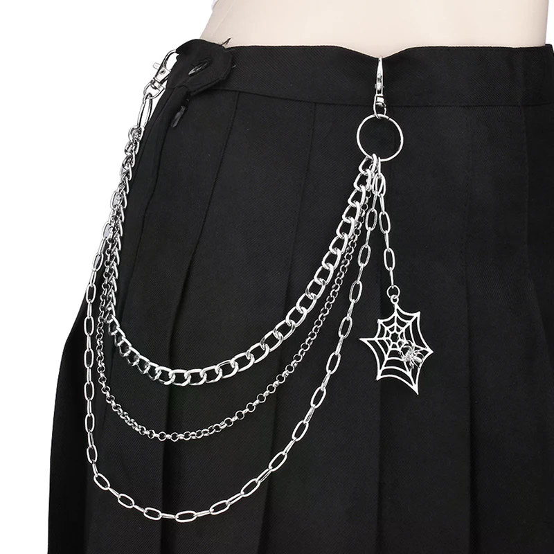 Fashion Punk Metal Pants Chain - Men'S Fashion Overalls avis et prix