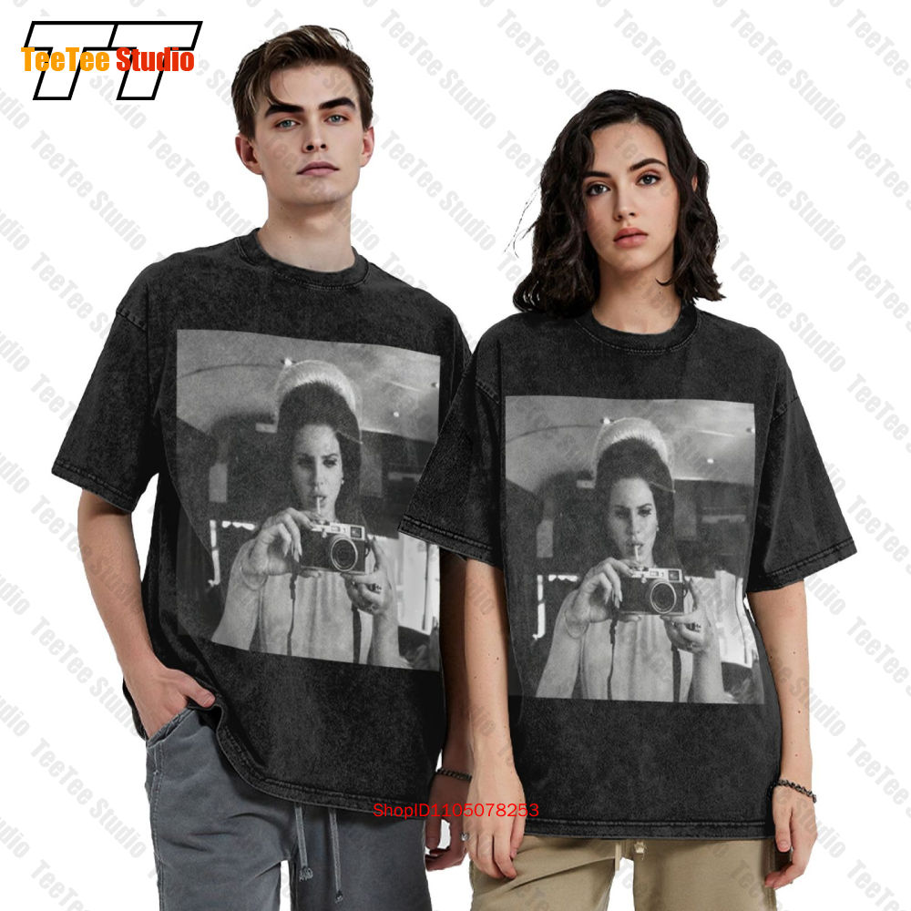 Lana Del Ray Vintage Bus Camer - Graphic Tee Oversized avis et prix