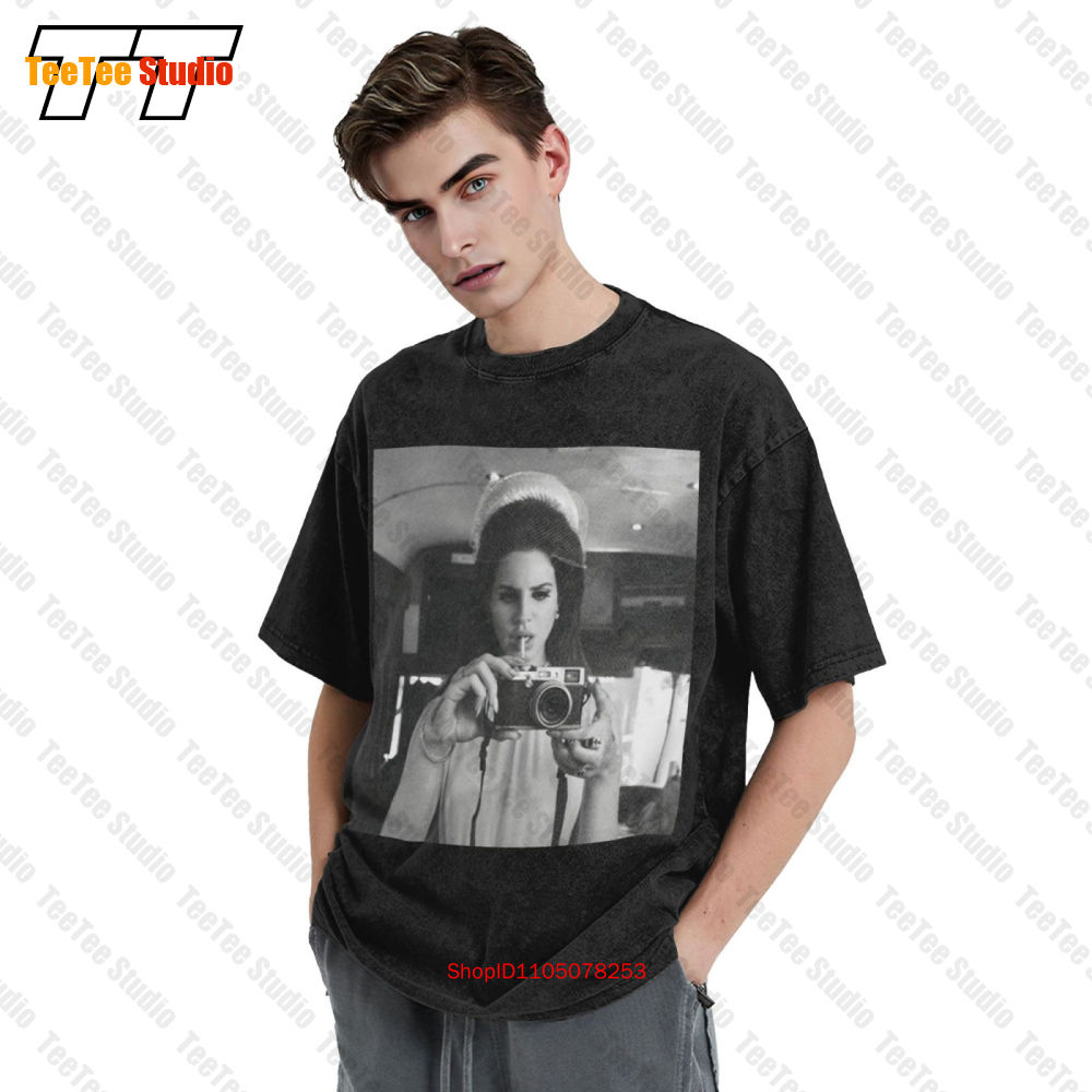 Lana Del Ray Vintage Bus Camer - Graphic Tee Oversized avis et prix