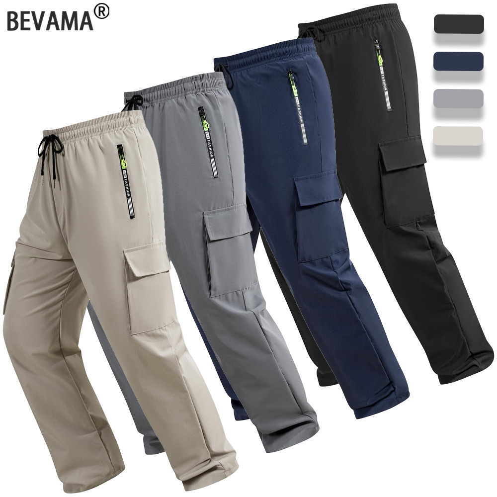 Spring Autumn Men's Cargo Pant - Jogger Sweatpants Men avis et prix