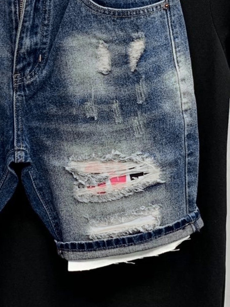 2026 Summer Ripped Straight Me - Men'S Fashion Overalls avis et prix