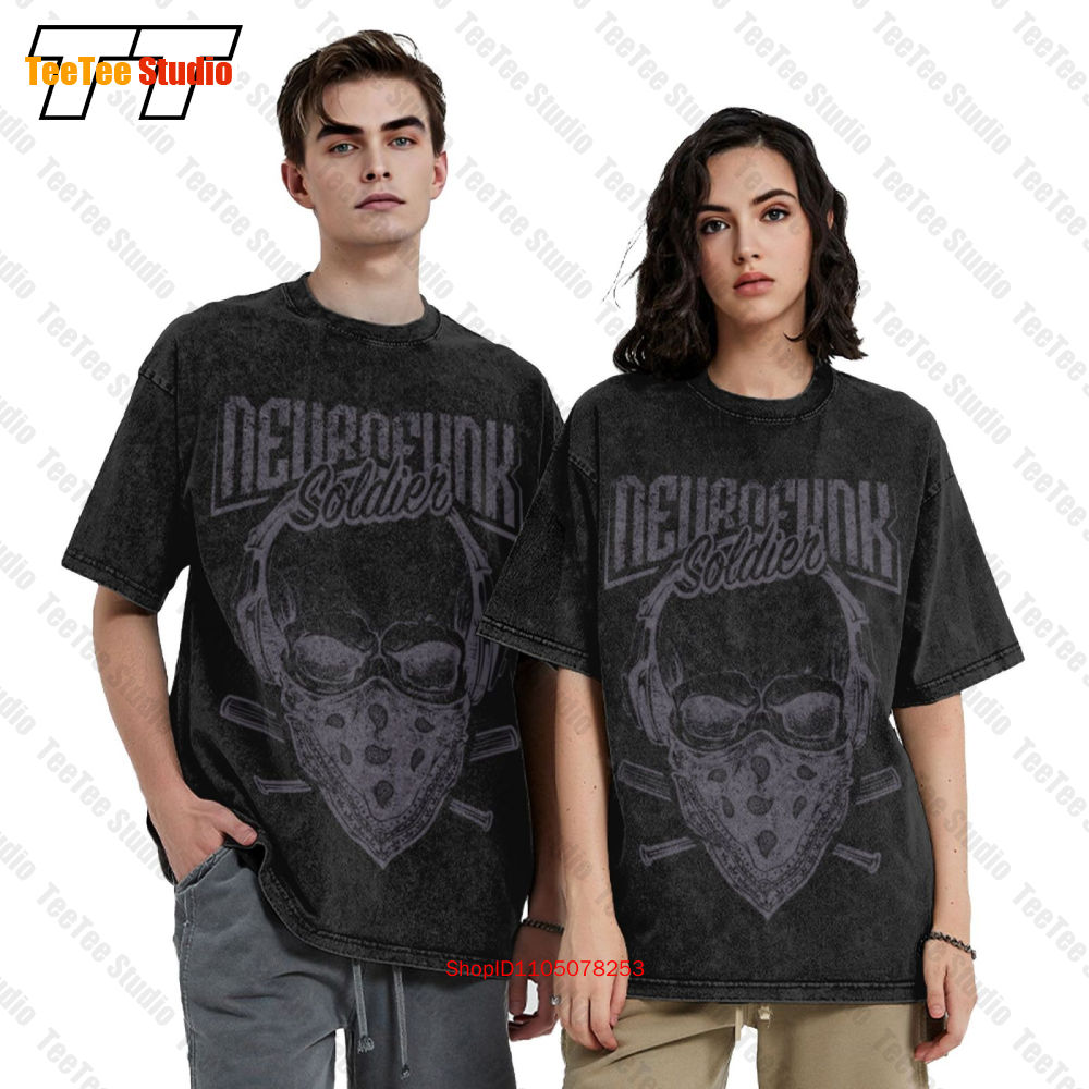 Neurofunk Soldier Graphic Desi - Graphic Tee Oversized avis et prix
