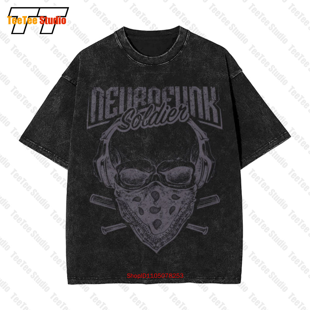 Neurofunk Soldier Graphic Desi - Graphic Tee Oversized avis et prix