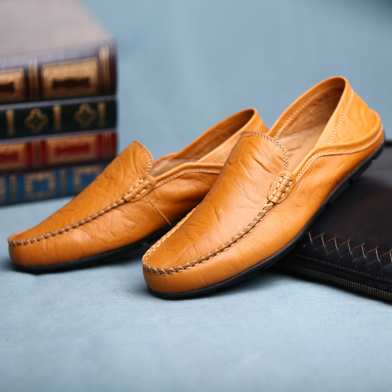Men's Leather Casual loafers S - Suede Loafers Men avis et prix