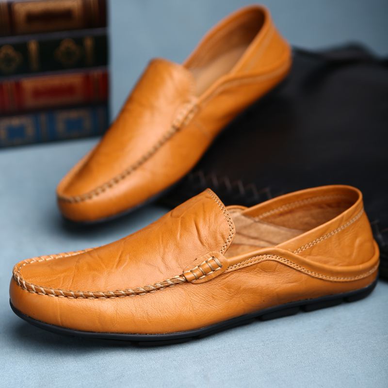 Men's Leather Casual loafers S - Suede Loafers Men avis et prix