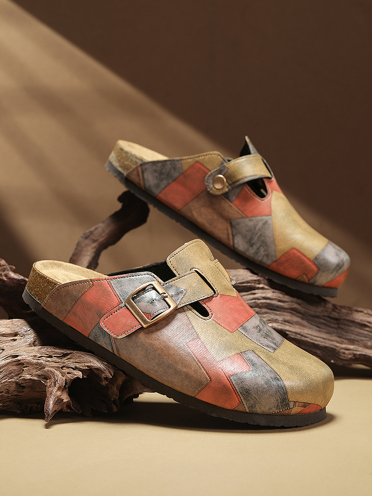 Unisex Cork Closed Toe Slipper - Men'S Fashion For 45 Years Old avis et prix