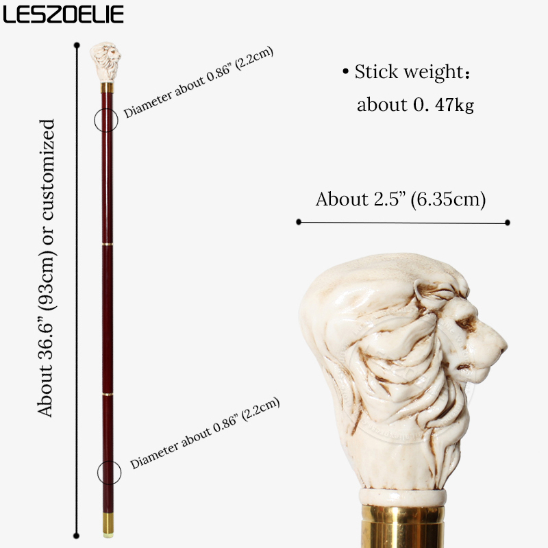 93cm Lion-Head Walking Stick 3 - Men'S Fashion Tips avis et prix