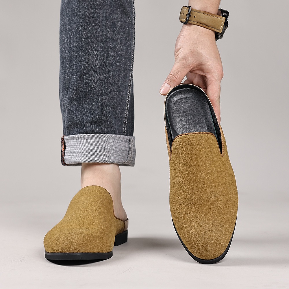 suede mules for man loafers fo - Suede Loafers Men avis et prix