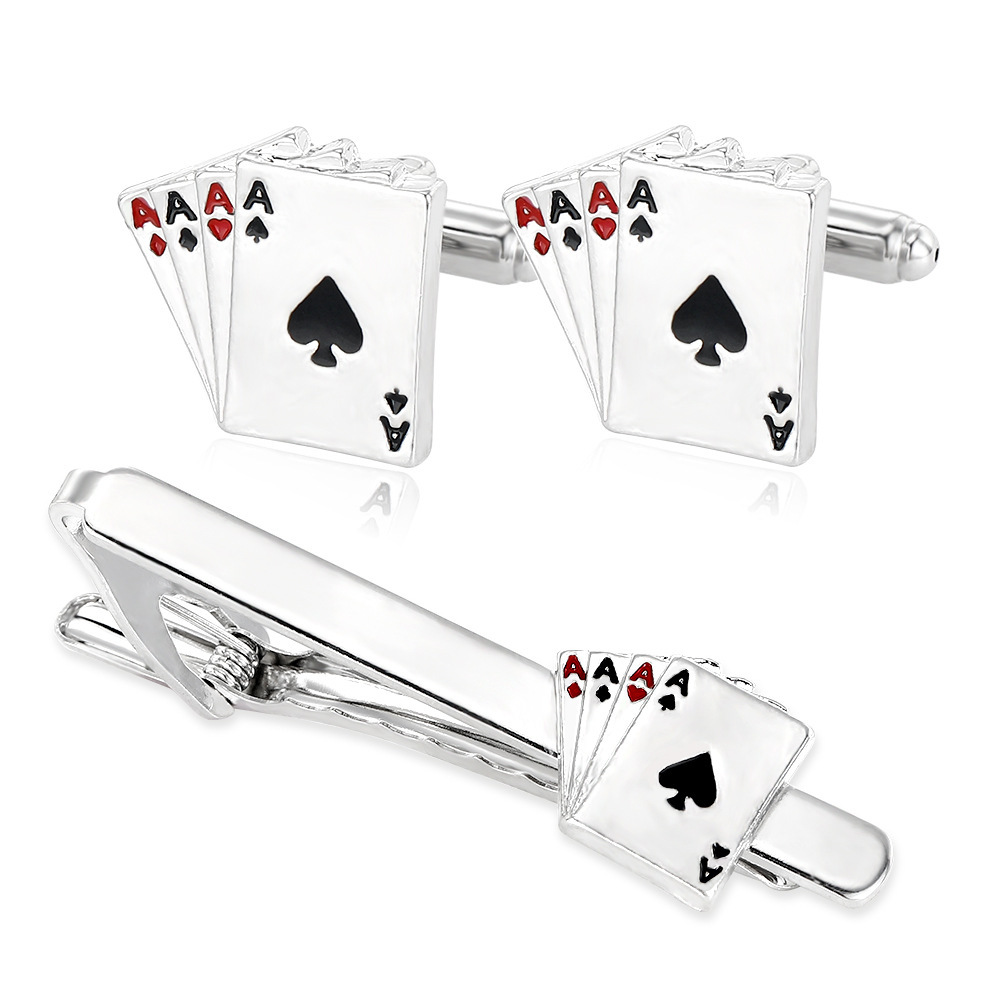 Men's Creative Poker Card Tie  - Men'S Fashion For 45 Years Old avis et prix