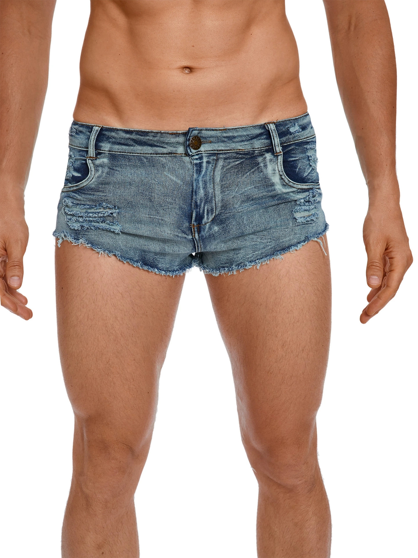 Men's Tight Low Waist Jeans Sh - Men'S Fashion Overalls avis et prix