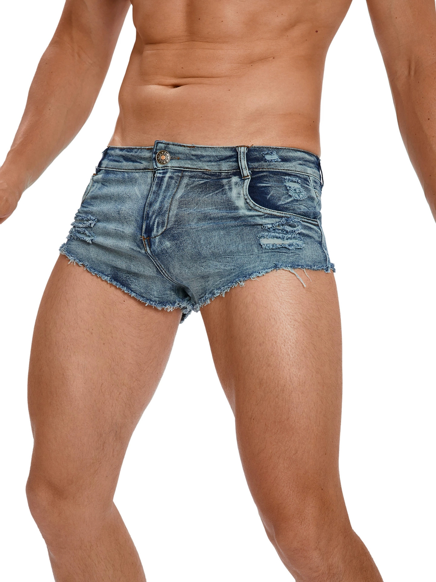 Men's Tight Low Waist Jeans Sh - Men'S Fashion Overalls avis et prix