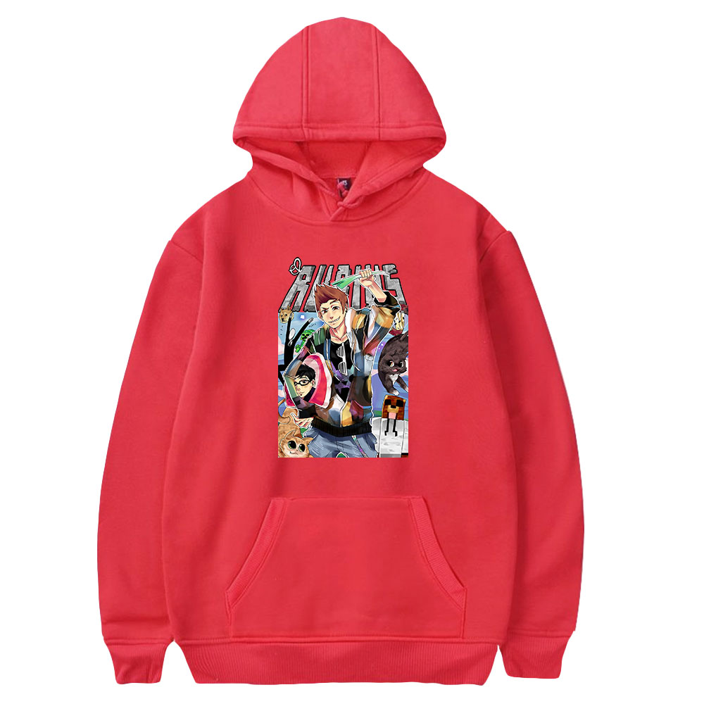 2026 Rubius Hoodie Unisex Long - Men Fashion Youtubers avis et prix