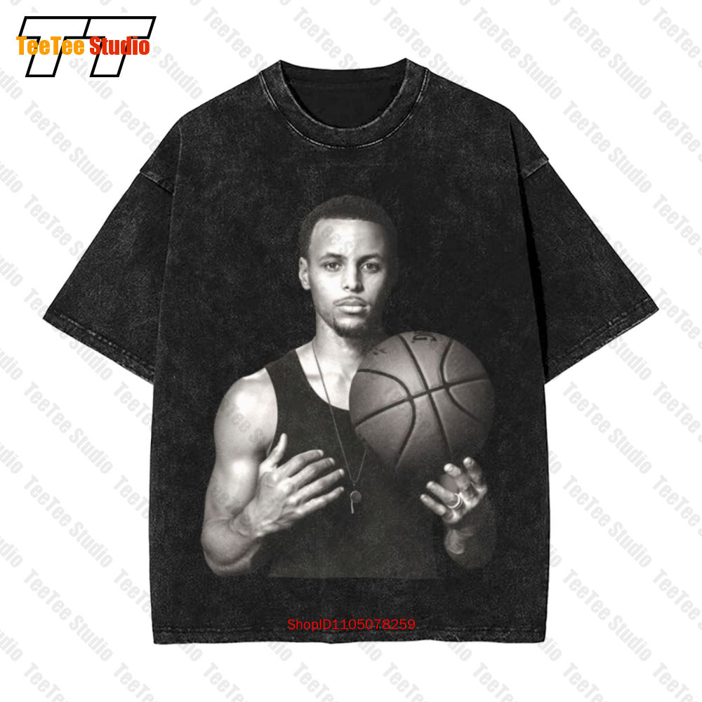 Stephen Curry Portrait Graphic - Graphic Tee Oversized avis et prix