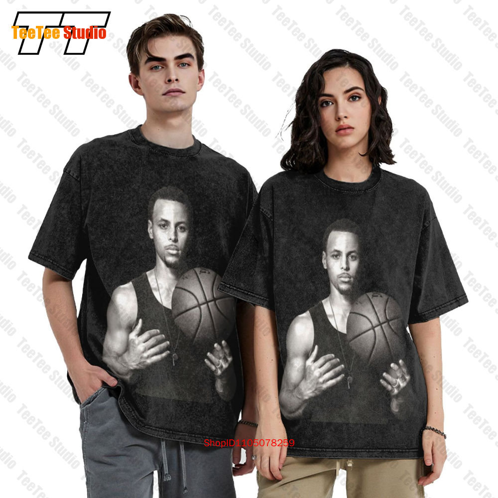 Stephen Curry Portrait Graphic - Graphic Tee Oversized avis et prix