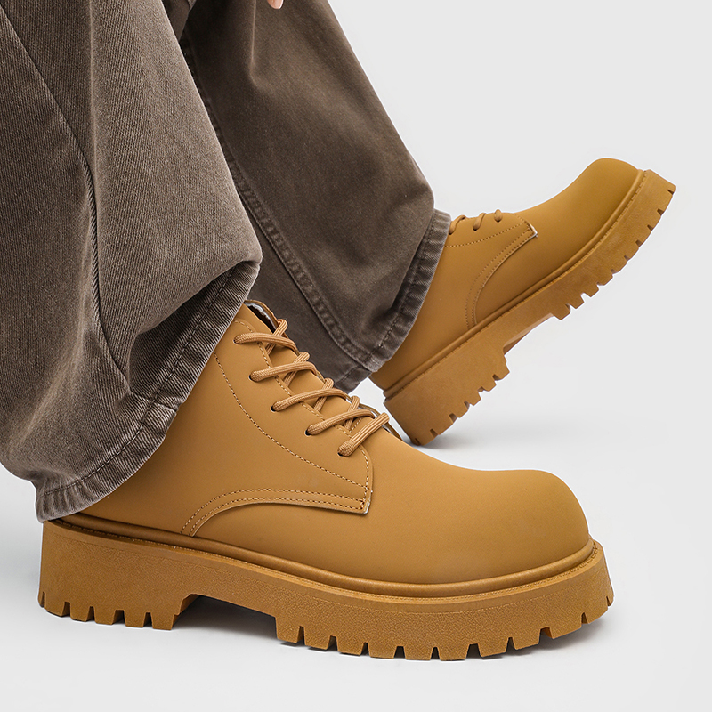 100%Genuine Leather Mens Boots - Men'S Fashion For 45 Years Old avis et prix