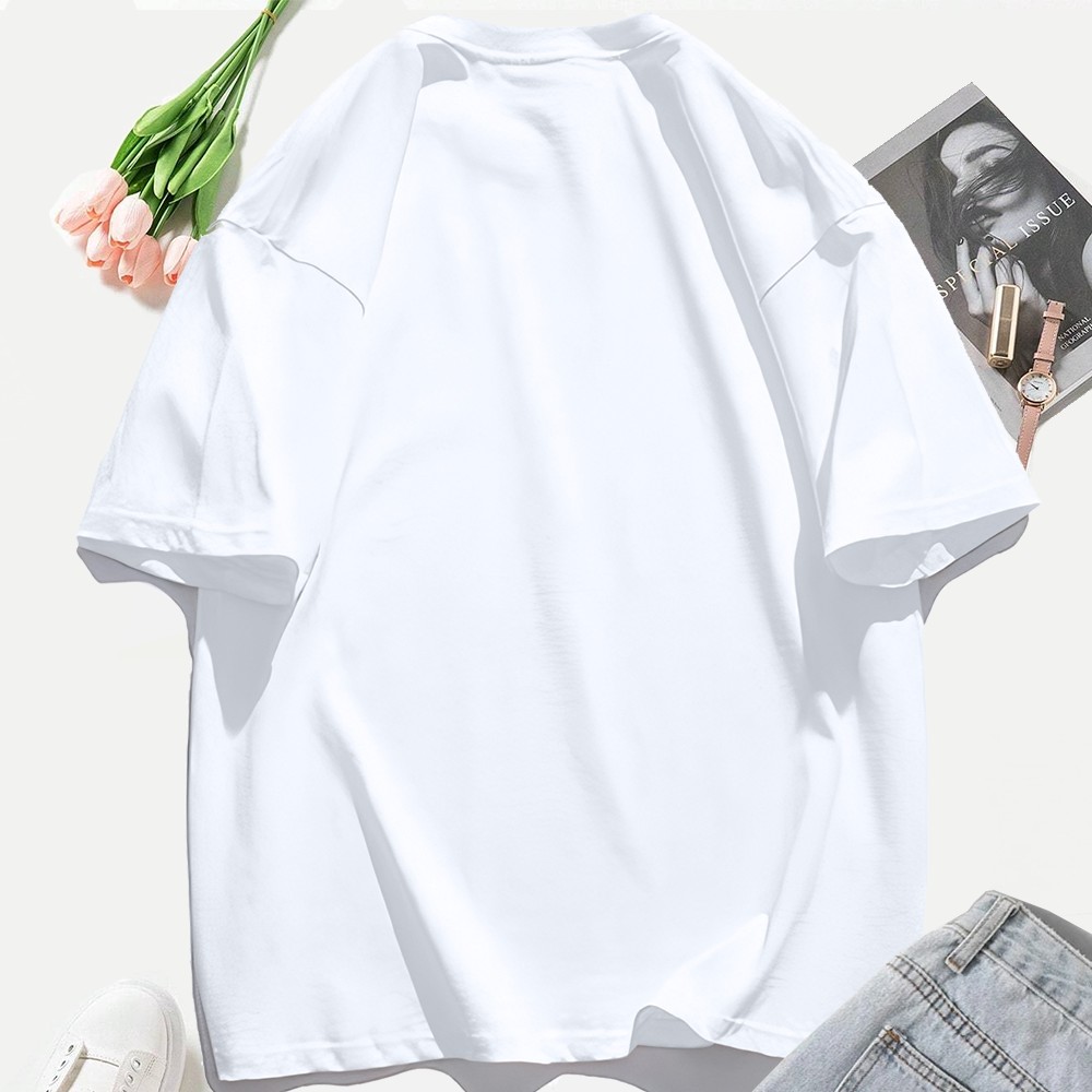 Summer Custom Cotton T-Shirts  - Graphic Tee Oversized avis et prix