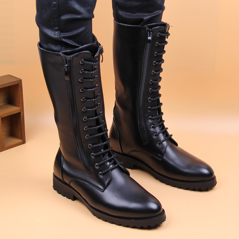 men's luxury fashion high boot - Mens Fashion Dress Shoes avis et prix