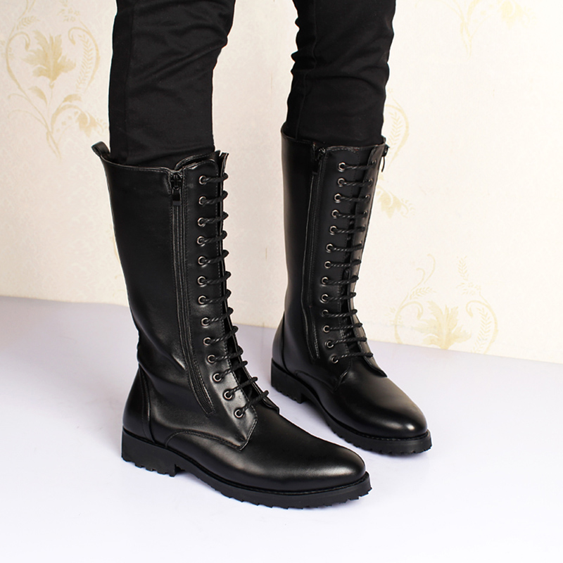 men's luxury fashion high boot - Mens Fashion Dress Shoes avis et prix