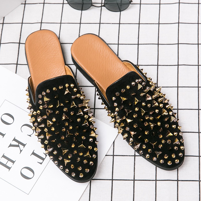 Coiffeur dress mules shoes man - Suede Loafers Men avis et prix