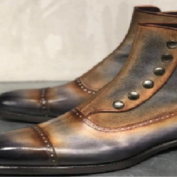 Men's Leather Suede Chelsea Bo - Men'S Fashion For 45 Years Old avis et prix